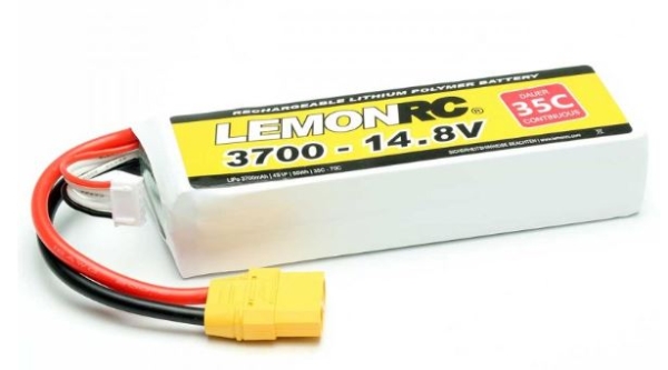 15729 LiPo Akku LEMONRC 3700 - 14.8V (35C)